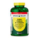 Spring Valley Super B-Complex 500 Tablets