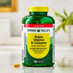 Spring Valley Super B-Complex 500 Tablets