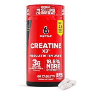 Six Star Creatine Pills for Muscle Recovery