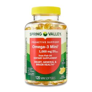 Spring Valley Omega-3 Mini Fish Oil 1000 mg