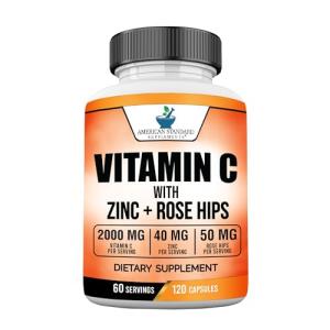 Vitamin C 2000mg with Zinc & Rose Hips