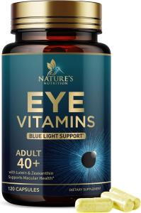 Lutein and Zeaxanthin Eye Vitamin Supplement