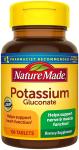 Nature Made Potassium Gluconate 550 mg Tablets, 200 ct