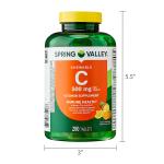 Spring Valley 500 mg Vitamin C Chewable Tablets