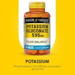 Mason Natural Potassium Gluconate 595 mg 100 Tablets
