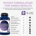 High Absorption Magnesium Potassium Supplement - 90 Ct