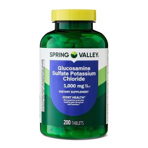 Spring Valley Glucosamine Sulfate Tablets, 1,000 mg