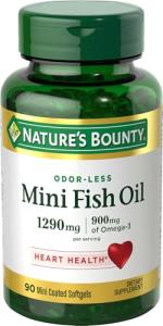 Nature's Bounty Omega-3 Mini Fish Oil Softgels