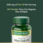 Nature's Bounty Omega-3 Mini Fish Oil Softgels