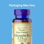 Puritan's Pride Vitamin D3 5000 IU Softgels