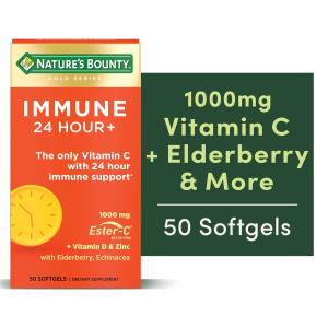Nature's Bounty Immune Support with Vitamin C, D, Zinc