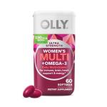 OLLY Ultra Strength Women's Multi + Omega-3, 60 Ct