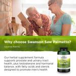 Swanson Saw Palmetto 540 mg, 250 Capsules