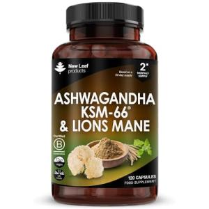 High Strength Ashwagandha & Lion’s Mane Capsules