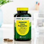 Spring Valley Saw Palmetto Capsules for Prostate Health