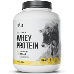 Grass Fed Whey Protein, Vanilla Bean, 5LB