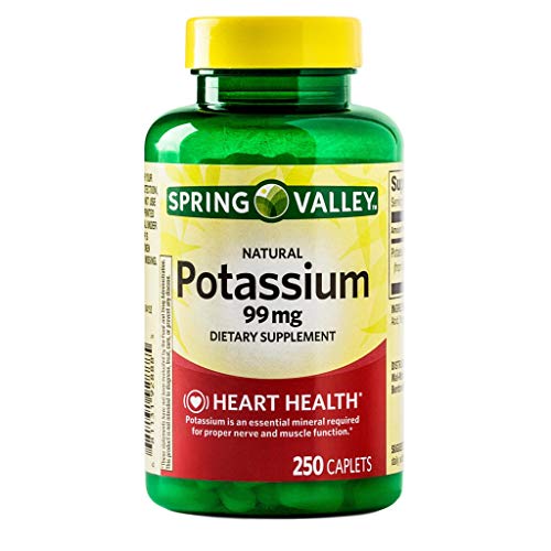 Potassium Caplets for Heart, Nerve & Muscle Function