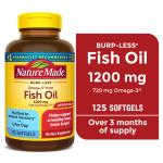Nature Made Omega 3 Fish Oil Softgels 1200 mg