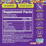 Iron Gummies with Vitamin C & B12 - 60 Count