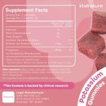 Kind Nature Potassium Gummies - 500mg, Vegan, 60 Count