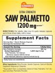 Sundance Saw Palmetto Tablets, 1200 mg, 100 Count