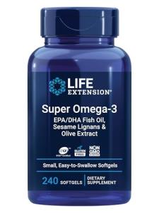 Life Extension Super Omega-3 Fish Oil Softgels