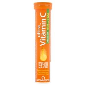 Effervescent Vitamin C with Zinc, 20 Tablets