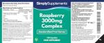 Raspberry Ketones 3000mg with Zinc, Niacin & Chromium
