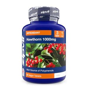 Zipvit 1000mg Hawthorn Berry Leaf Tablets, 90 Count