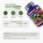 Zipvit 1000mg Hawthorn Berry Leaf Tablets, 90 Count