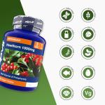 Zipvit 1000mg Hawthorn Berry Leaf Tablets, 90 Count