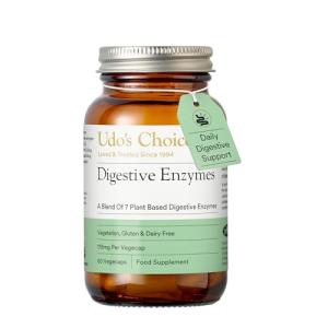 UDO's Choice Digestive Enzymes – 60 Plant-Based Vegecaps