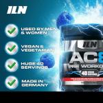 AC8 Blue Raspberry Pre Workout Powder with Creatine