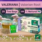 Hanan Valerian Root Tea – 25 Relaxing Tea Bags