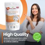 Zinc 50mg - 365 Tablets for Immune Support