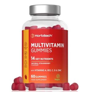 Adult Multivitamin Gummies with 14 Nutrients - 60 Count