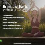 ORZAX Vitamin D3 2000 IU Softgels, Immune Support