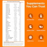 Vegan Multivitamins & Minerals for Daily Health