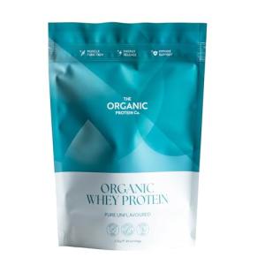 Organic Whey Protein Powder - Unflavoured & Pure 1.2kg