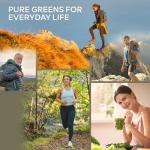 Organic Spirulina & Chlorella Capsules - 200 Count