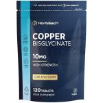 High Strength Copper Bisglycinate 10mg, 120 Tablets