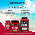 BSN N.O.-Xplode Pre-Workout Powder, Red Rush