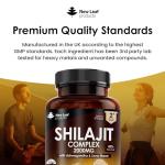 Shilajit Complex with Ashwagandha & Lion's Mane Capsules