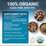 Organic Triphala Capsules – 100% Vegan Supplement