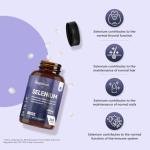 200mcg Vegan Selenium Supplements - 365 Tablets