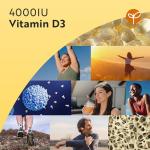 High Strength Vitamin D3 4000 IU Softgels