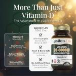 High Strength Vitamin D3, K2 & Zinc Capsules