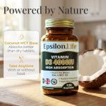 High Strength Vitamin D3, K2 & Zinc Capsules