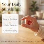 High Strength Vitamin D3, K2 & Zinc Capsules