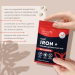 High Strength Iron Tablets with Vitamin C & B12